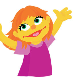 Meet Julia! Sesame Street’s first character with Autism. Meet Julia! Sesame Street’s first character with Autism.
