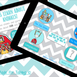 SLP Must Have: Let’s Learn About Animals! SLP Must Have: Let’s Learn About Animals!